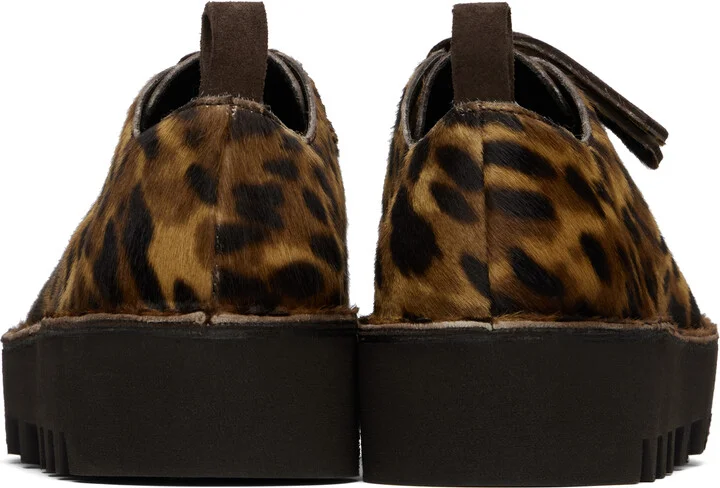 Engineered Garments Brown Clarks Originals Edition Desert Khan EG Derbys - Image 2