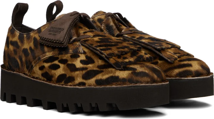 Engineered Garments Brown Clarks Originals Edition Desert Khan EG Derbys - Image 4