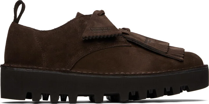 Engineered Garments Brown Clarks Originals Edition Desert Khan EG Derbys