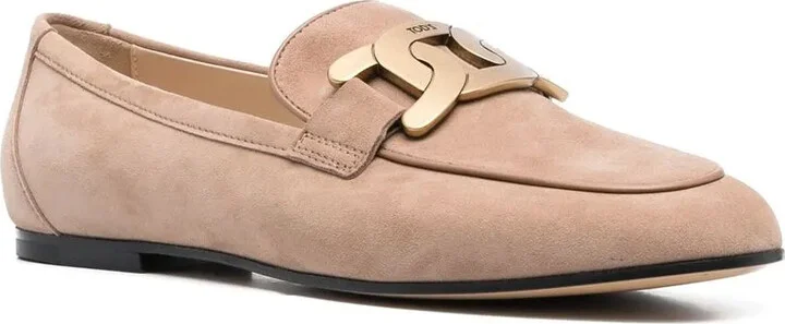 Engraved Chain-Link Loafers - Image 2