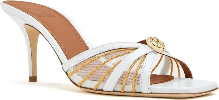 Engraved-Detail 70mm Sandals - Image 2