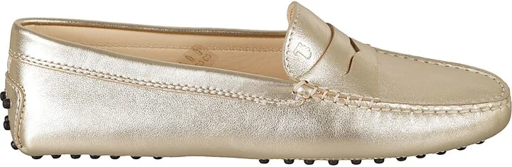 Engraved Logo Driving Shoes