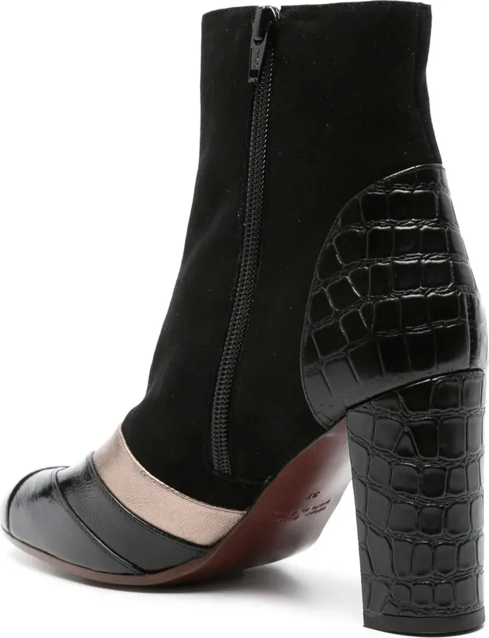 Enia 85mm suede ankle boots - Image 3