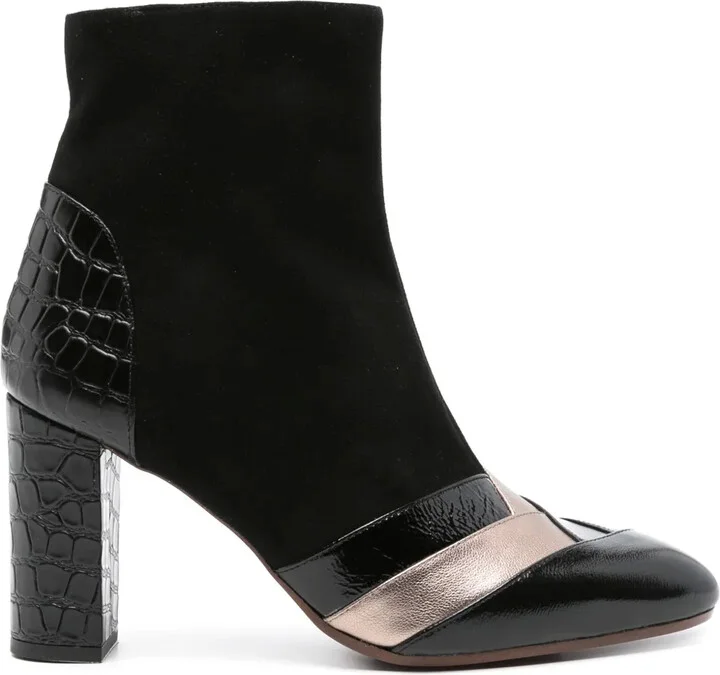 Enia 85mm suede ankle boots