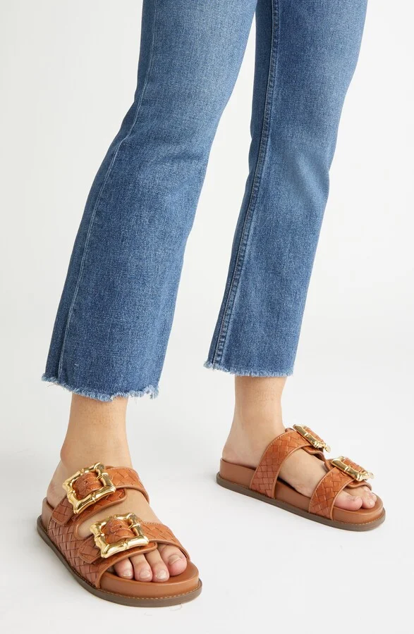 Enola Woven Strap Sandal - Image 9