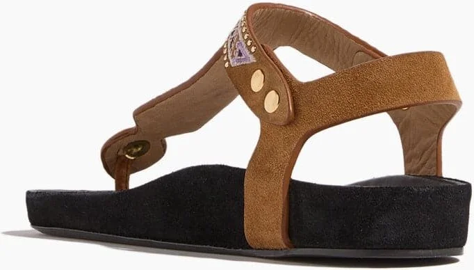 Enore Sandal in Cognac - Image 3