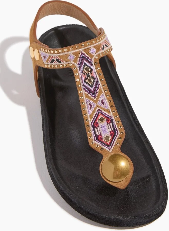 Enore Sandal in Cognac - Image 4