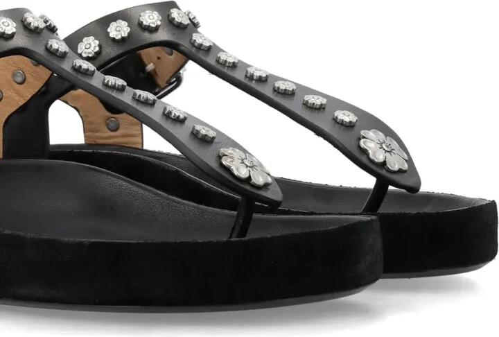Enore studded leather sandals - Image 2