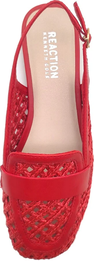 Enrica Raffia Slingback Flat - Image 5