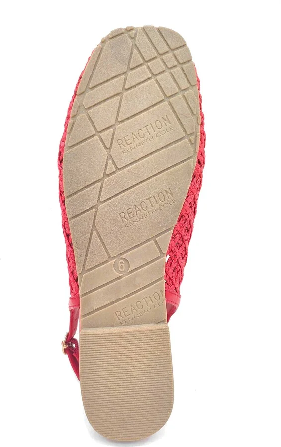Enrica Raffia Slingback Flat - Image 6