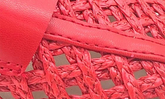 Enrica Raffia Slingback Flat - Image 7
