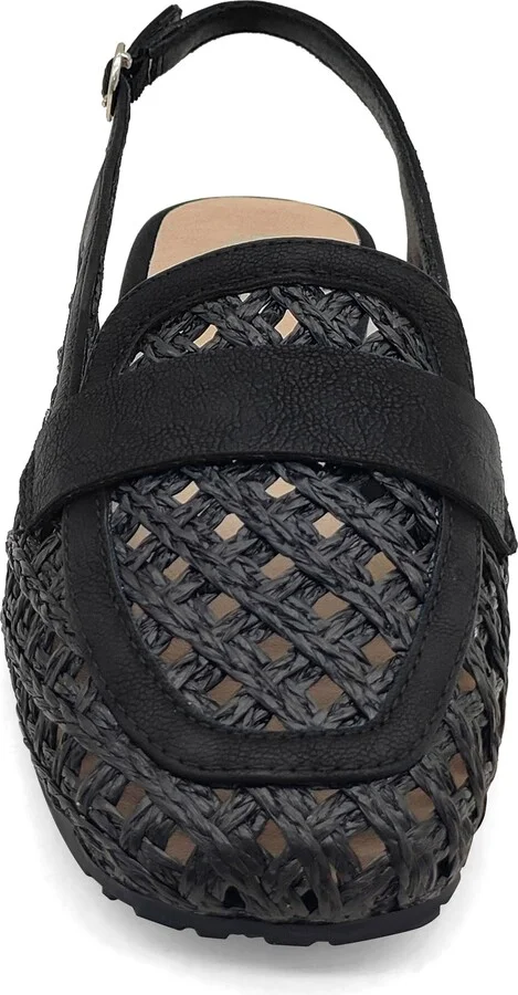 Enrica Raffia Slingback Flat - Image 10