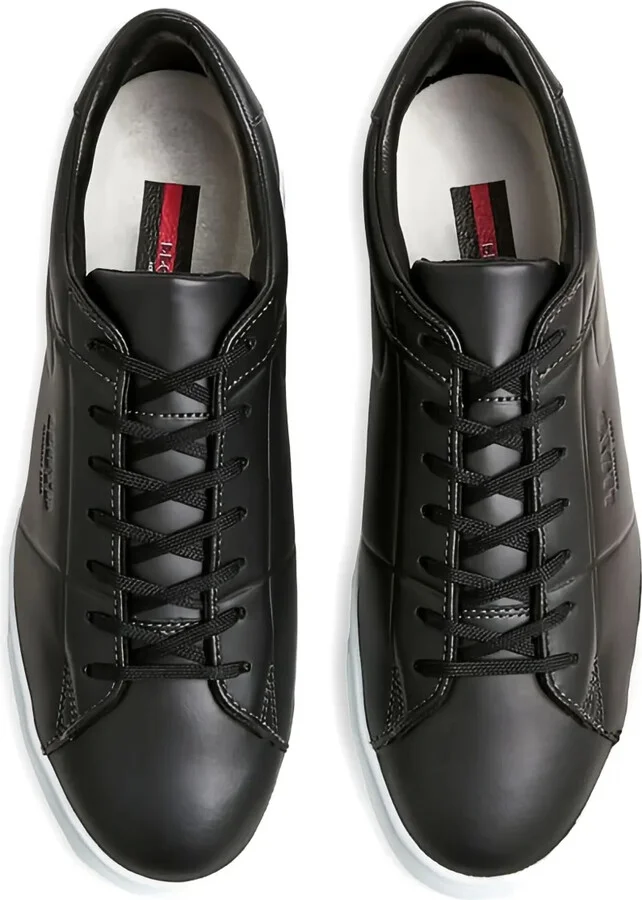 Enrico low-top leather sneakers - Image 3