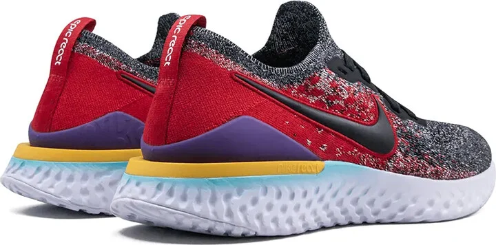 Epic React Flyknit 2 "Black/Hyper Jade" sneakers - Image 3