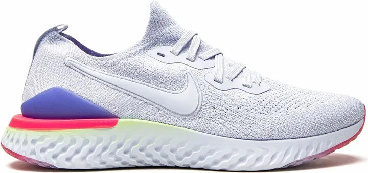 Epic React Flyknit "Hydrogen Blue/Sapphire/Lime Bl" sneakers