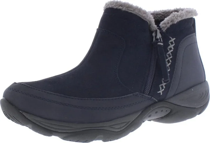 Epic Womens Suede Water Resistant Ankle Boots