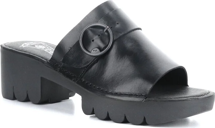 Eple Leather Mule