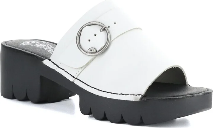Eple Leather Mule