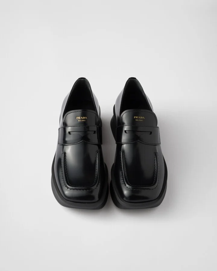 Equal brushed leather loafers - Image 4