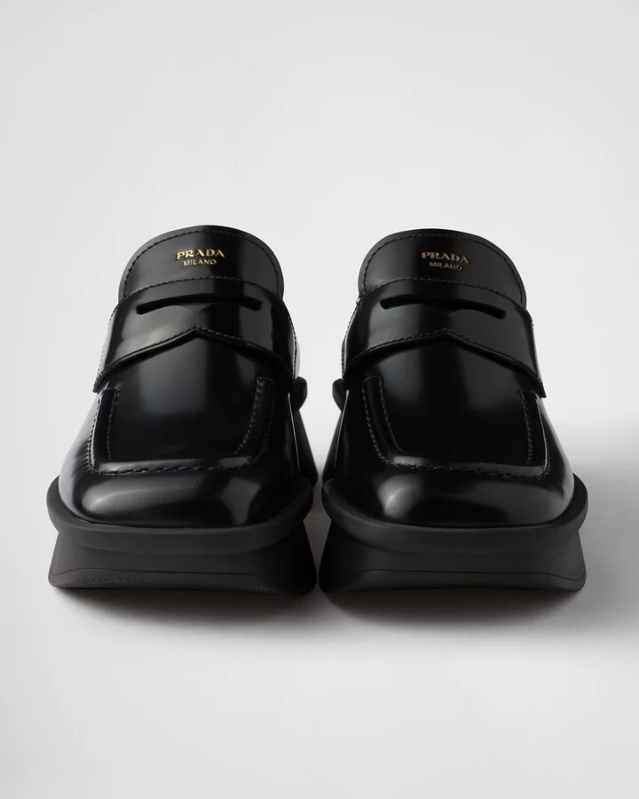 Equal brushed leather loafers - Image 6