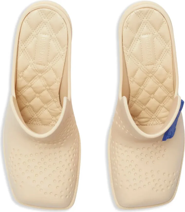 Equestrian Knight square-toe mules - Image 4