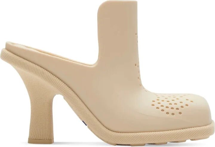 Equestrian Knight square-toe mules