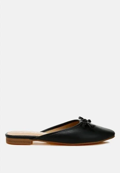 Eras Bow Slip-On Flat Mules Women