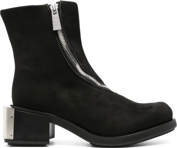 Ergonomic Riding 70mm logo-engraved boots