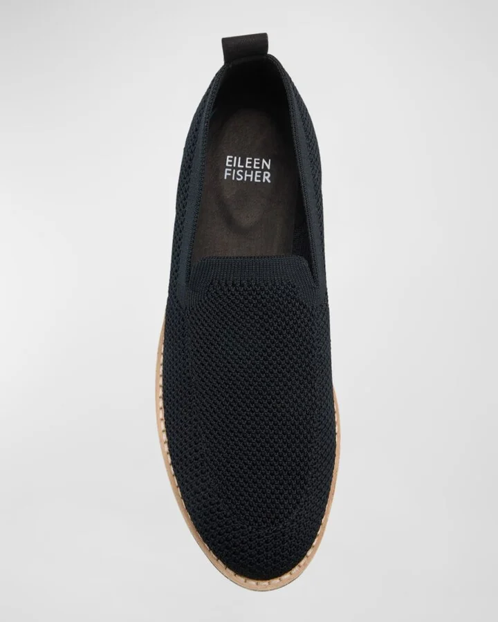 Ergos Stretch Canvas Wedge Loafers - Image 2