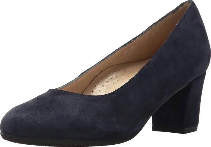 Eric Michael Abby Women's Shoes Navy : EU 39 (US Women's 8.5-9) M (B), Suede - Image 2
