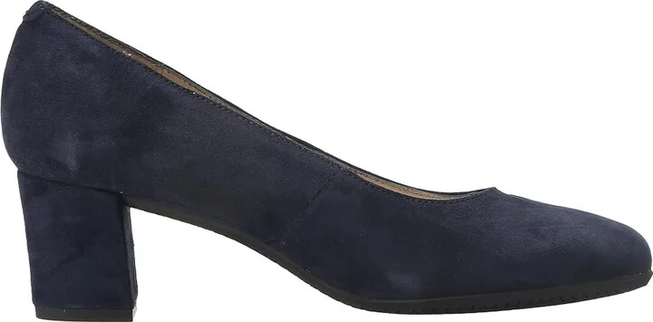 Eric Michael Abby Women's Shoes Navy : EU 39 (US Women's 8.5-9) M (B), Suede - Image 8