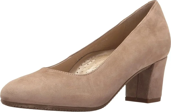 Eric Michael Abby Women's Shoes Taupe : EU 36 (US Women's 5.5-6) M (B), Suede - Image 2
