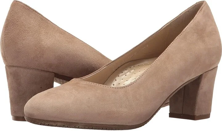 Eric Michael Abby Women's Shoes Taupe : EU 36 (US Women's 5.5-6) M (B), Suede