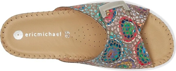 Eric Michael Agua Women's Sandals Pewter : EU 41 (US Women's 10-11) M (B), Leather - Image 8