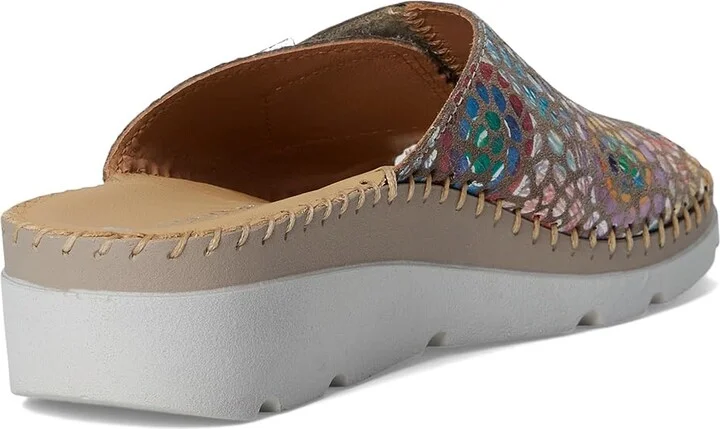 Eric Michael Agua Women's Sandals Pewter : EU 41 (US Women's 10-11) M (B), Leather - Image 10