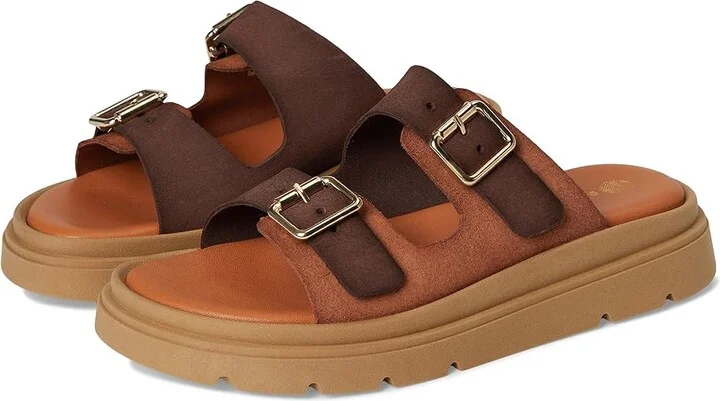 Eric Michael Alana Women's Shoes Brown Combo : EU 37 (US Women's 6.5-7) M (B), Leather