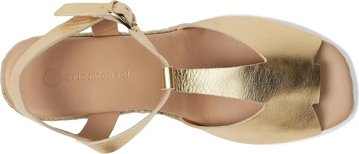 Eric Michael Amara Women's Shoes Gold : EU 38 (US Women's 7.5-8) M (B), Leather - Image 2