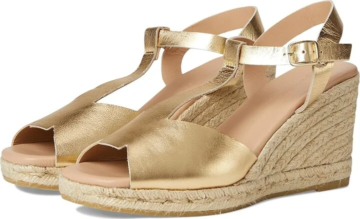 Eric Michael Amara Women's Shoes Gold : EU 38 (US Women's 7.5-8) M (B), Leather