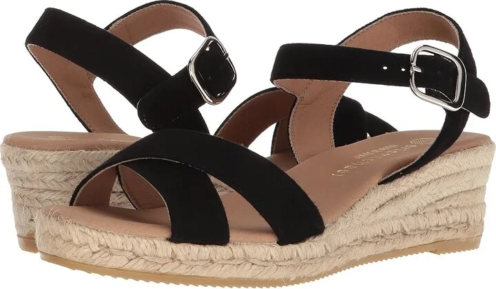 Eric Michael Ashley Women's Shoes Black : EU 37 (US Women's 6.5-7) M (B), Leather