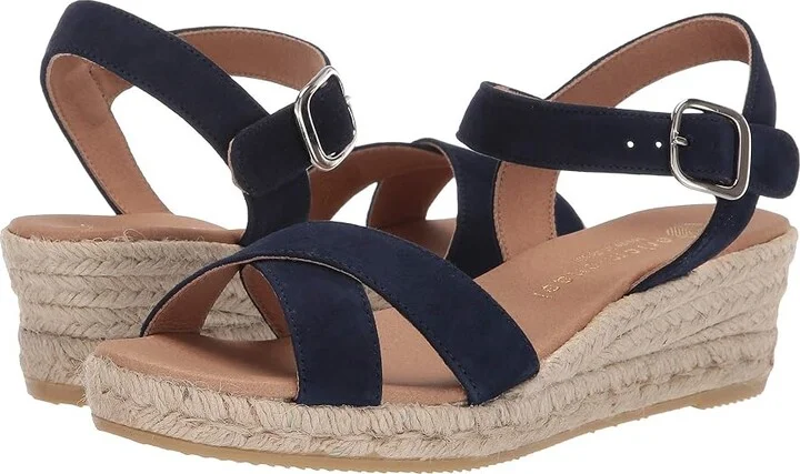 Eric Michael Ashley Women's Shoes Navy : EU 36 (US Women's 5.5-6) M (B), Leather