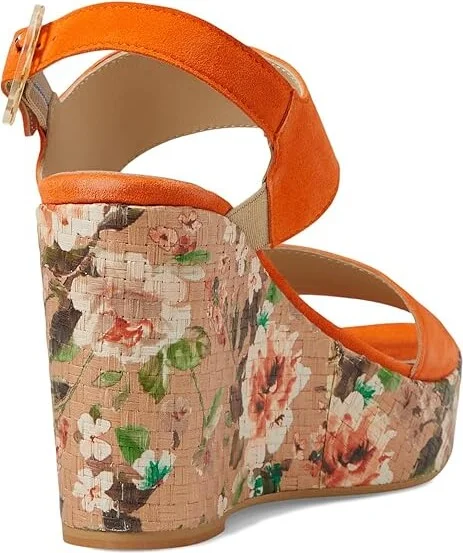 Eric Michael Athens Women's Sandals Orange : EU 41 (US Women's 10-11) M (B), Leather - Image 4