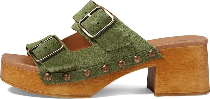 Eric Michael Austin Women's Pull-on Boots Green : EU 36 (US Women's 5.5-6) M (B), Leather - Image 5