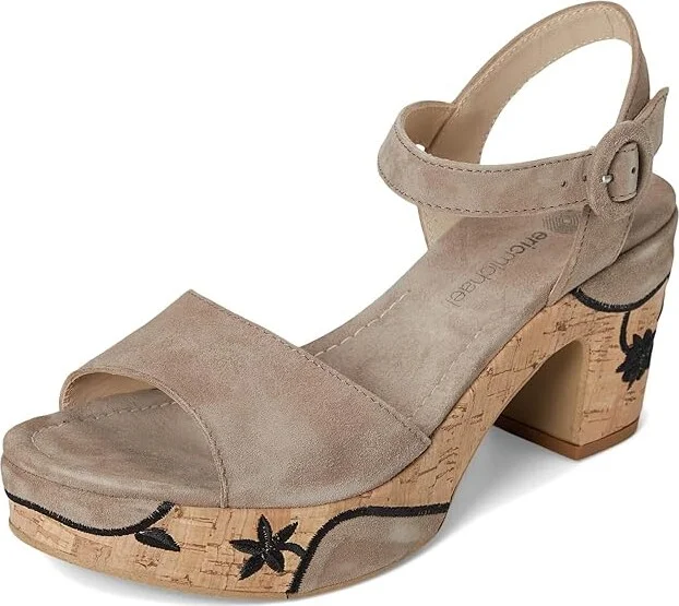 Eric Michael Bella Women's Shoes Taupe : EU 36 (US Women's 5.5-6) M (B), Leather - Image 5