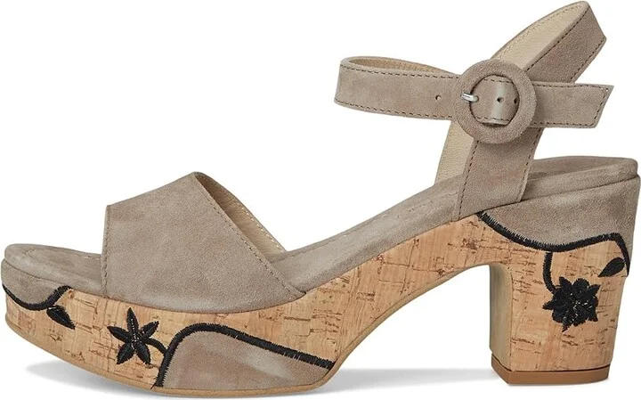 Eric Michael Bella Women's Shoes Taupe : EU 36 (US Women's 5.5-6) M (B), Leather - Image 6