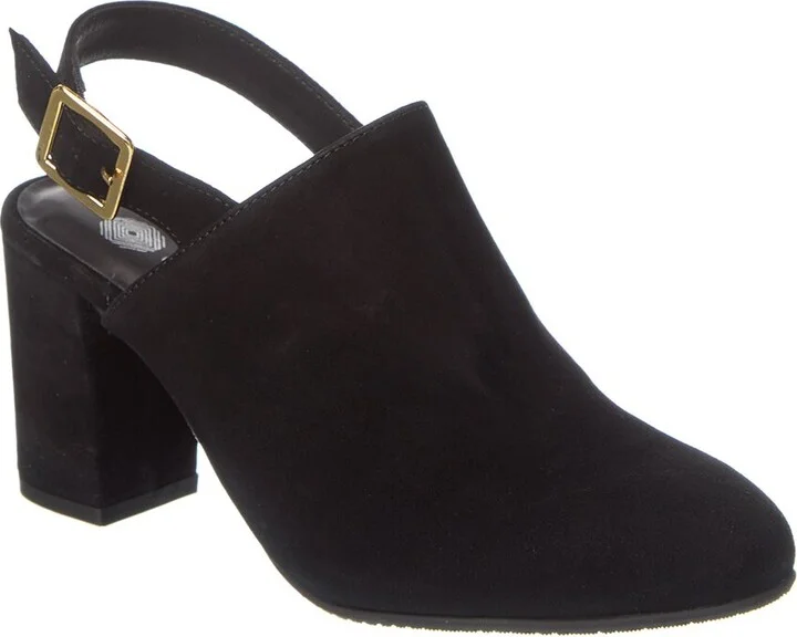 Eric Michael Blanche Suede Slingback Pump