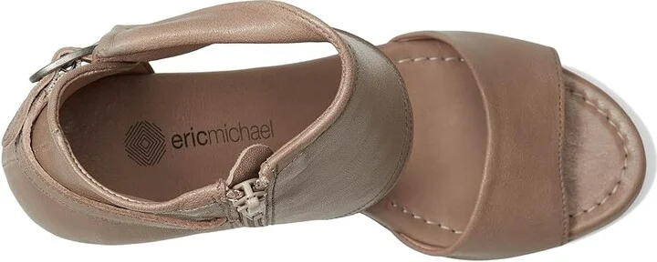 Eric Michael Callie Women's Sandals Taupe : EU 36 (US Women's 5.5-6) M (B), Leather - Image 2