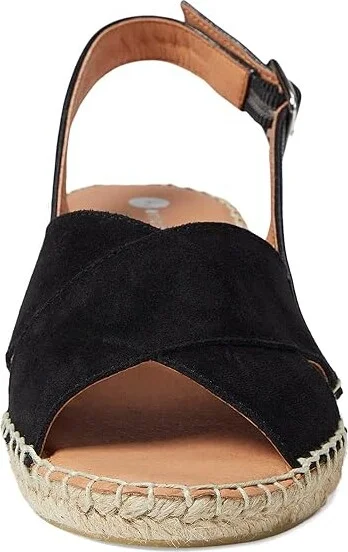 Eric Michael Carol Women's Wedge Shoes Black : EU 36 (US Women's 5.5-6) M (B), Leather - Image 2