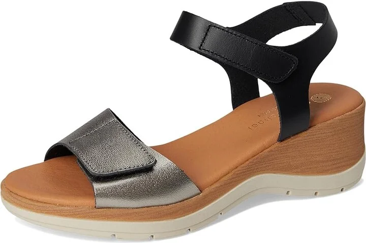 Eric Michael Caroline Women's Sandals Tan/Gold : EU 41 (US Women's 10-11) M (B), Leather - Image 11