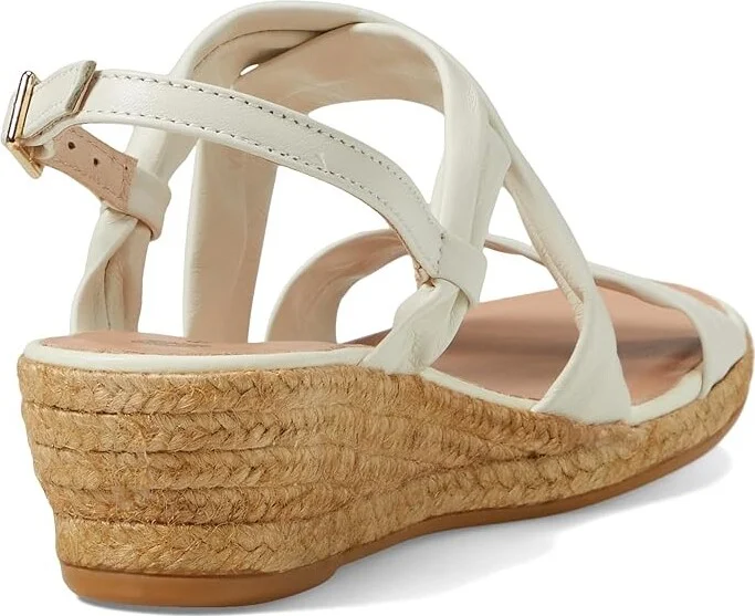 Eric Michael Coco Women's Sandals White : EU 39 (US Women's 8.5-9) M (B), Leather - Image 4