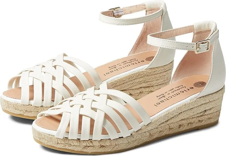 Eric Michael Colleen Women's Shoes White : EU 36 (US Women's 5.5-6) M (B), Leather